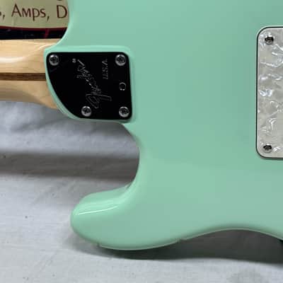 Fender USA Jeff Beck Stratocaster Guitar with Case 2015 - Surf Green / Rosewood fingerboard image 13
