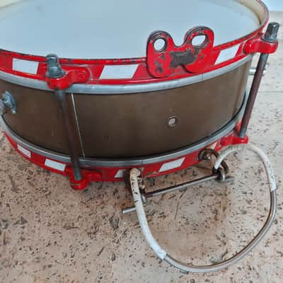 Lefima Marching Snare WW2 Style Early 70's  Copper image 5