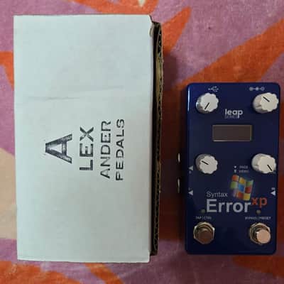 Alexander Pedals Syntax Error XP 2026 - Present - Blue image 1