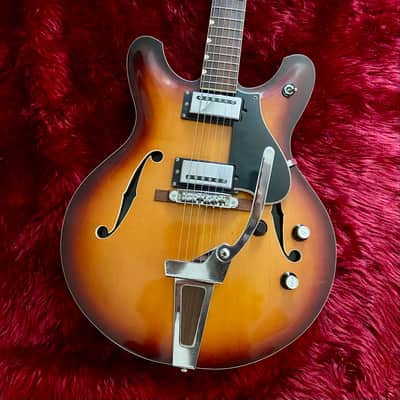 c.1967-1972 Yamaha SA-30T MIJ Vintage Hollow Body Guitar “Sunburst” image 1