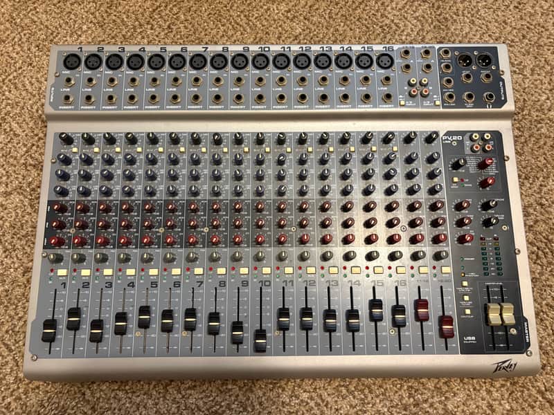 Peavey PV 20 20 Channel USB Mixer