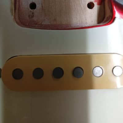 Fender Stratocaster ST-57AS 40th Anniversary - Candy Apple Red - Foto Flame (1994) image 23