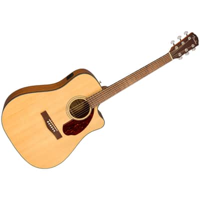 CD-140SCE Dreadnought WN Natural + Etui Fender image 2