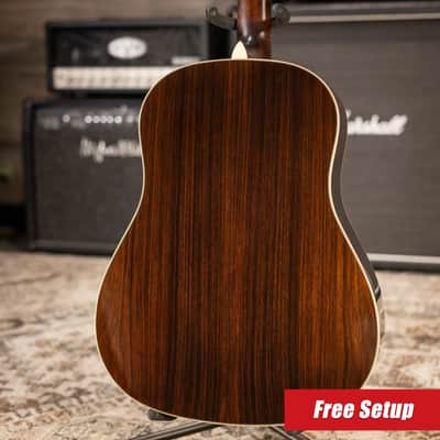 Eastman E20SS-TC Thermo-Cured Dreadnought Acoustic Guitar - Sunburst with Hardshell Case Bild 2