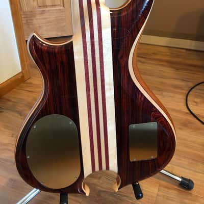 Alembic Mark King Signature Deluxe 5 String Bass w LED's Cocobolo Balance K Omega 2005 image 3