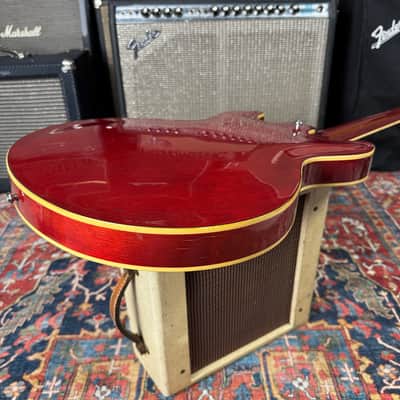 Yamaha SA700 Semi Hollowbody ES335 Type 1981 Persimmon Red image 18