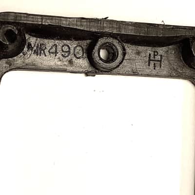 Vintage 60's Gibson 'Les Paul' M-69 Plastic 'Neck Pickup' Bezel image 4