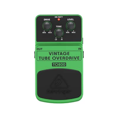 Behringer TO800 Vintage Tube Overdrive Pedal image 1