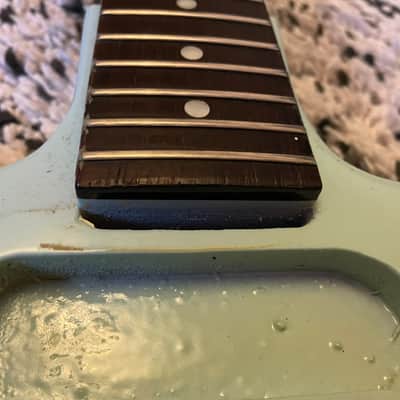 1963 Gibson Melody Maker Refinished Brazilian Rosewood Pelham Blue image 21