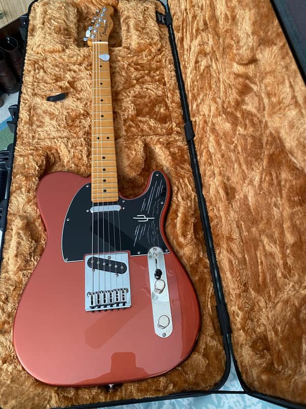 Fender Telecaster player plus custom