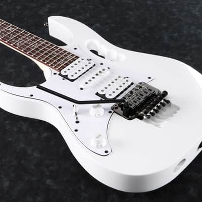 Ibanez JEMJRL-WH Steve Vai Signature E-Guitar 6 String Lefty - White image 3
