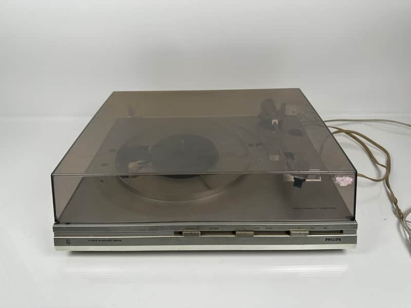 Philips F7212 Synchro Drive Vintage Turntable image 1