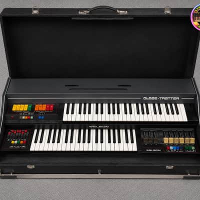 Welson Globe-Trotter ✅ Rare Vintage Italian Dual-Manual Transistor Organ ✅ Lush Analog Warmth & Psychedelic Character ✅ Fully Checked & Cleaned ✅ Striking 70s Industrial Aesthetic ✅ Worldwide Shipping image 4