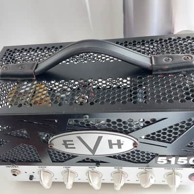 EVH 5150 III LBX 2-Channel 15-Watt Guitar Amp Head 2010s - Black with White Control Panel image 3