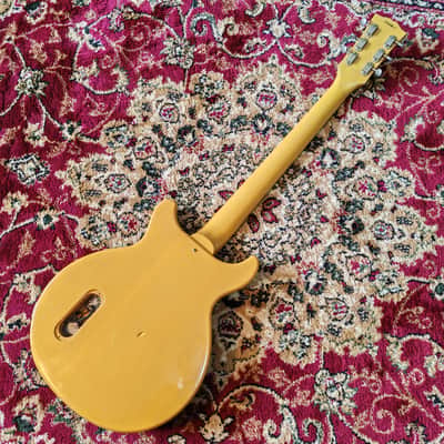 1989 Orville by Gibson Les Paul Junior JR 58 TV Double Cut (LPJ-D) – TV Yellow – Japan MIJ image 13