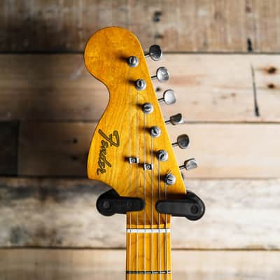 1986 Fender MIJ ST-68 Stratocaster Left Handed In 3 Tone Sunburst image 4