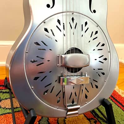 National Reso-Phonic RAW Steel PICCOLO Guitar 2024 image 1