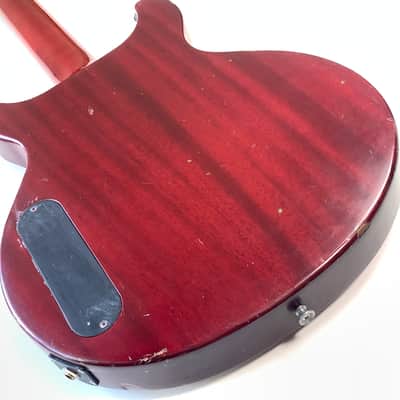 Greco TVB-65 c.1980s 32" Medium Scale Bass Guitar Mahogany w/Soft Case image 11