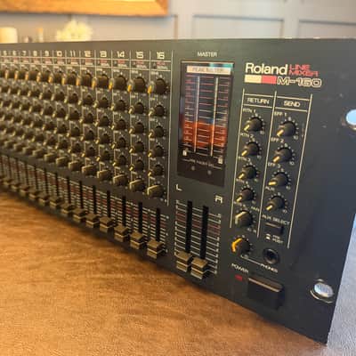 Roland M-160 16-Channel Line Mixer w step up/down converter image 1
