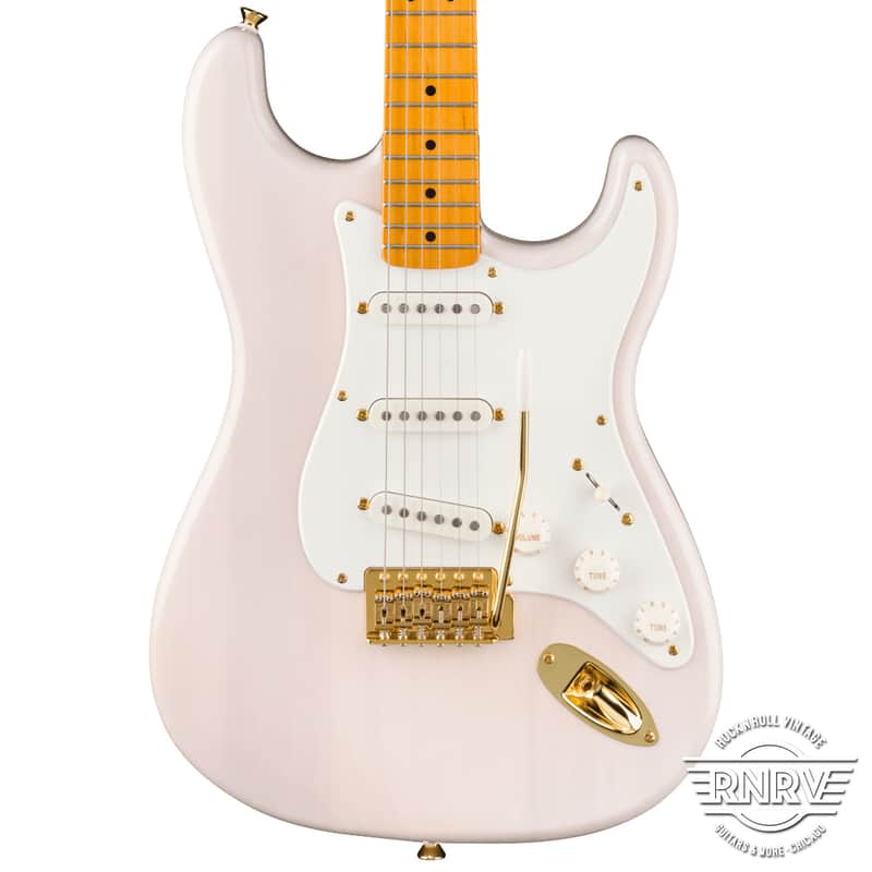Squier Classic Vibe '50s Stratocaster 2024 - Present - White Blonde with Gold Hardware image 1