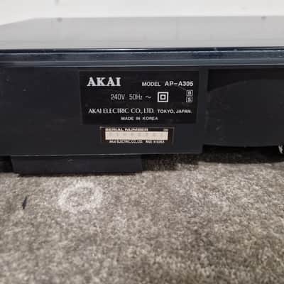 Akai AP-A305 - Semi Automatic Turntable - Black - Good image 12