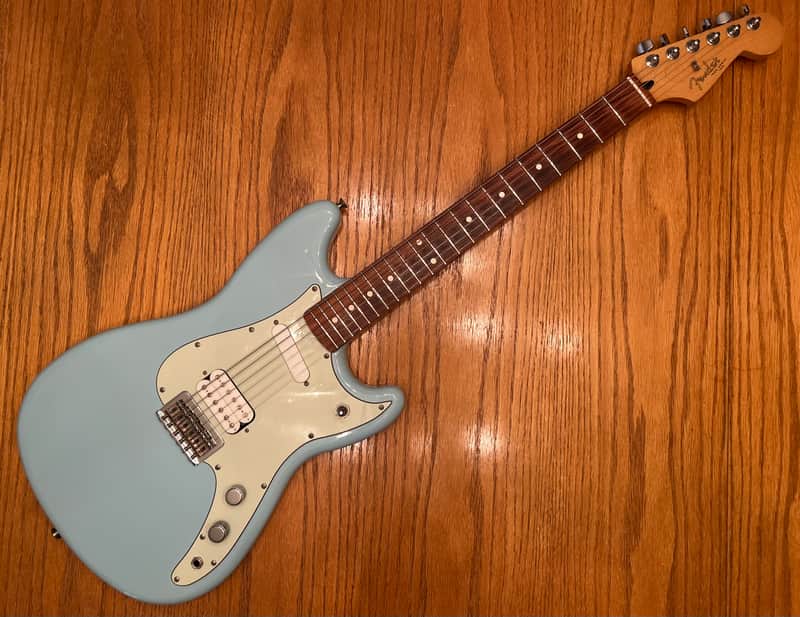 2019 Fender Player Duo Sonic - Daphne Blue image 1