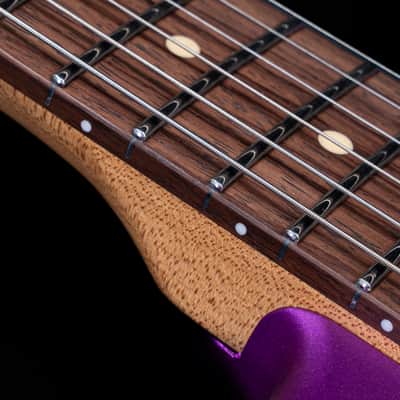EART YMX-SG3,Roasted Book-match Mahogany Solid Body,22 Stainless Steel Frets,6-Point Synchronized Tremolo image 6