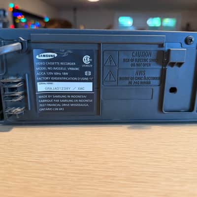 Samsung VR8608 VHS VCR 4 Head Hi-Fi Stereo Tested w/ Remote Fully Working DA image 8