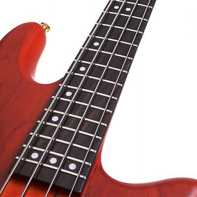 Schecter Stiletto Studio-4 Honey Satin HSN B-Stock Electric Bass Guitar Studio 4 image 4