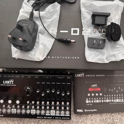 Erica Synths LXR-02 Digital Drum Synth 2021 - Black image 2