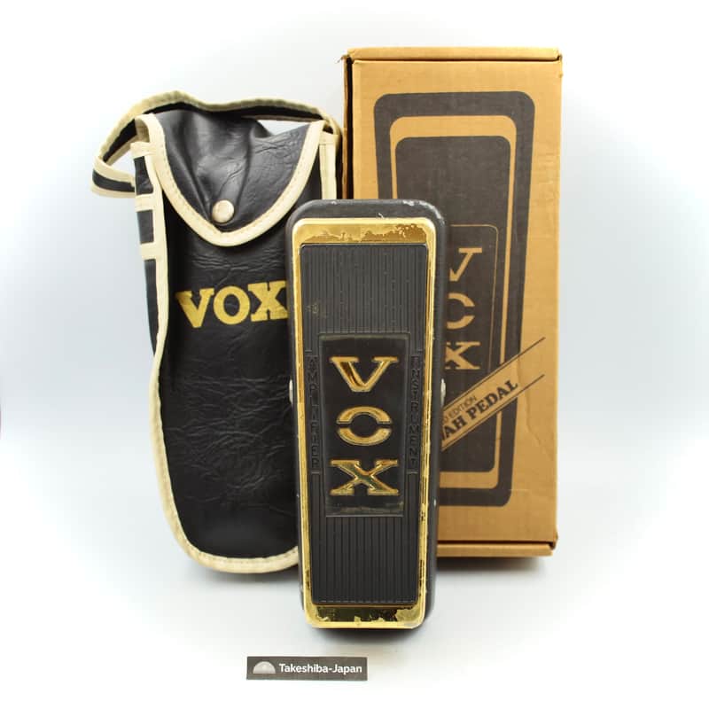 【限定】VOX Limited Edition V847G WAH-WAH Vox V847G Wah Limited Edition Wah-Wah With Original Box Made in