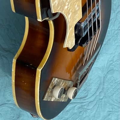 Hofner 500/1 Violin Bass '72/73 - Sunburst LEFTY image 5