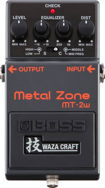 Boss MT-2W Metal Zone Waza Pedal image 1