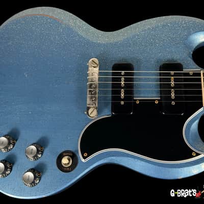 2025 Gibson SG '63 Special Custom Shop Murphy Lab Light Aged ~ TV Pelham Blue Sparkle image 1
