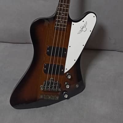 Greco Thunderbird IV 1988 Top model TB-750 with Mahogany body + Gibson Pickups! image 7