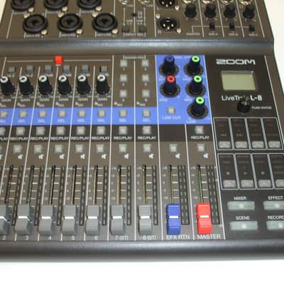 Zoom L-8 LiveTrak 8-channel Digital Mixer / Recorder image 3
