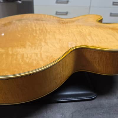 1951 Epiphone Zephyr Emperor Vari-Tone Regent Venetian Cutaway Flame Blonde New York Varitone American Vintage 50s 1950's USA Hollow Body Archtop Pre-Gibson Electric Guitar image 16