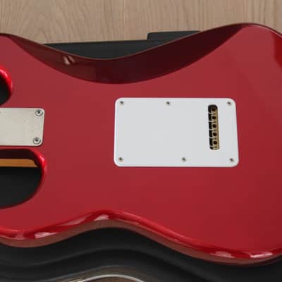 Fender Stratocaster Matthias Jabs of the Scorpions Signature Jabocaster - 1998 Limited Edition of 200 guitars - Candy Apple Red finish - Close to MINT condition ! image 18