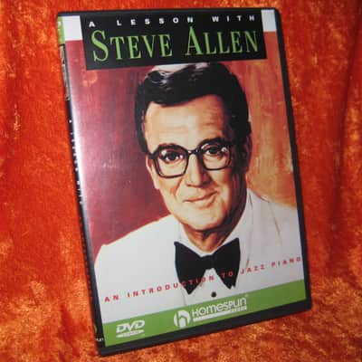 Homespun Video Steve Allen Lesson With Intro to Jazz Piano DVD image 1