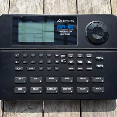 Alesis SR-16 Drum Machine 2010s - Black image 1