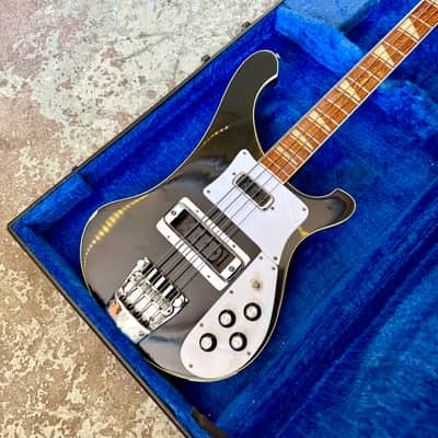 Rickenbacker 4003 1982 Jetglo original vintage USA stereo image 6