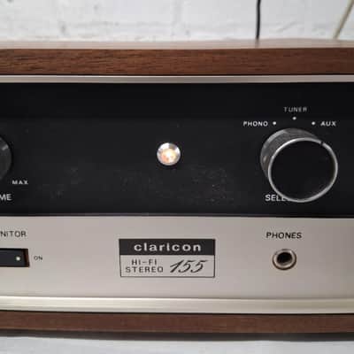 Claricon Stereo 153 Vintage Solid State AM FM Integrated Receiver — Original Box + Manual — Working image 3