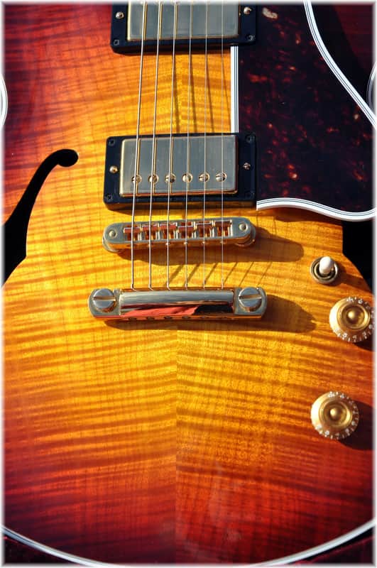 GIBSON ES-346 ES 346 Custom Shop Historic Flametop Electric GUITAR w/ COA Rare image 1