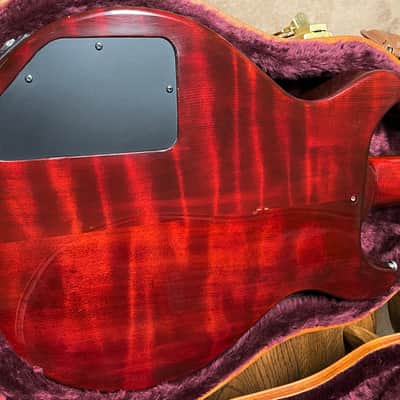William's USA guitars REDWOOD LES PAUL SPECIAL DC like Gibson light as a feather 2018 - Cherry image 4