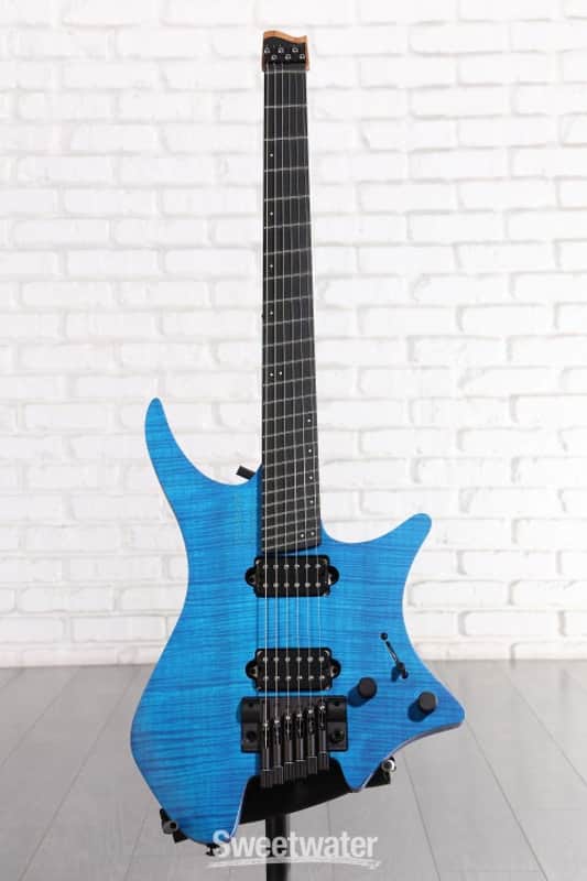 Strandberg Boden Prog NX 6 Electric Guitar - Stained Trans Deep Blue (BodenNX6PrDBd1) image 1