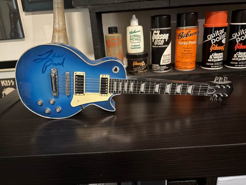 Unbranded Les Paul Bank - Blue image 1