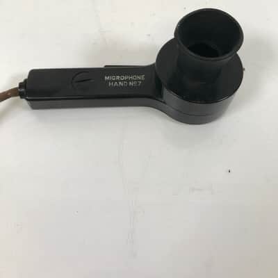 Vintage Army Military Hand Held Microphone Hand No7 RSF-2 United States Army image 2