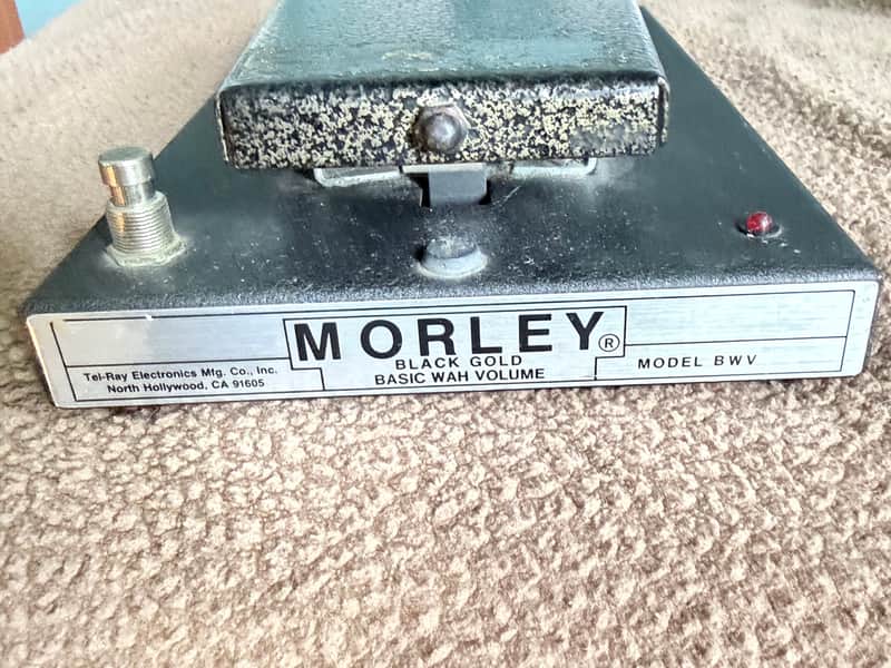 Morley Black Gold BWV Wah/Volume Pedal Late ‘70’s-80’s - Black Metal image 1