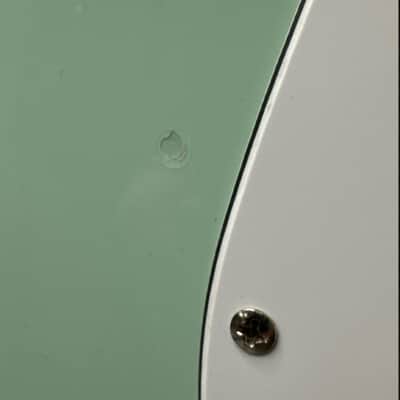 Fender Squier Affinity Stratocaster Electric Guitar Surf Green image 3