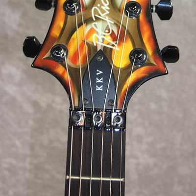 B.C. Rich BC Rich KKV Kerry King V guitar signed by Slayer image 2